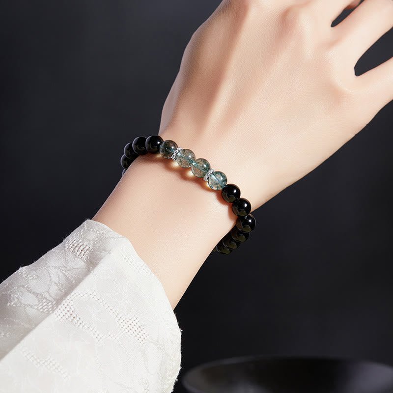 Obsidian Bracelet | Your Quiet Daily Anchor for Clarity & Grounding | AetherFate - Image 3