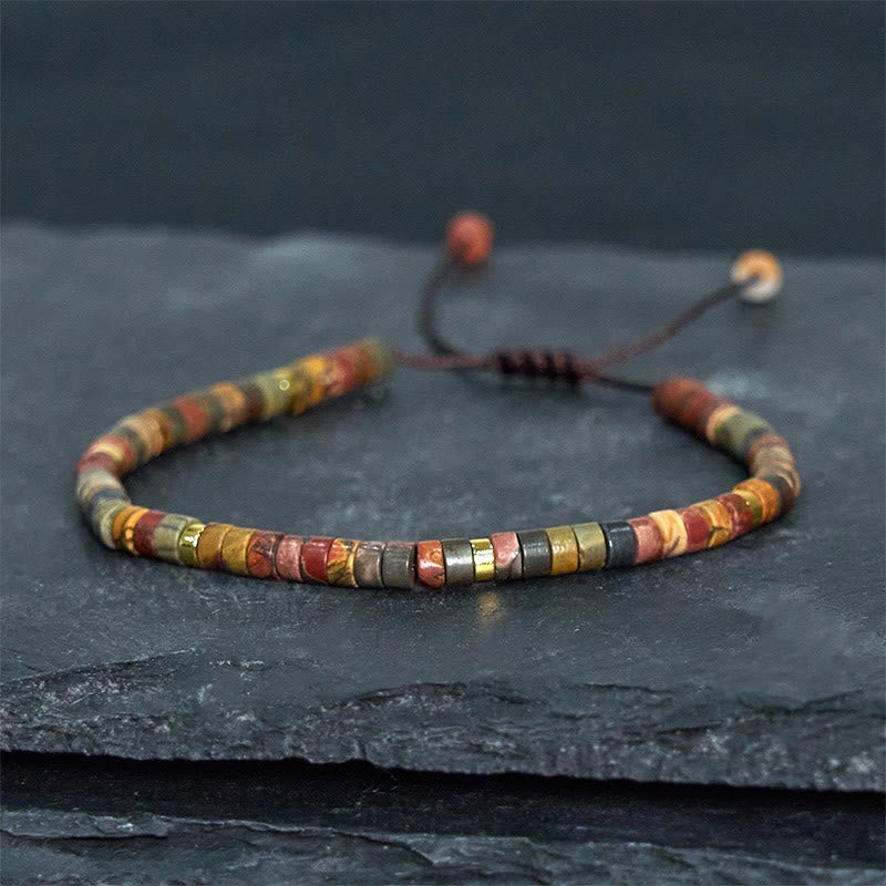 For When You Need Gentle Tenderness — Rhodonite Bracelet | AetherFate - Image 5