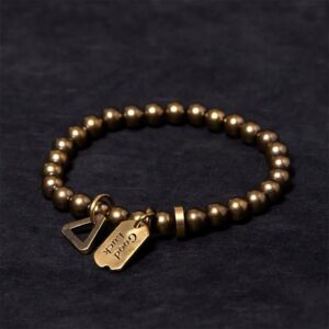 For When You Need Quiet Connection | Retro Copper Brass Bracelet | AetherFate