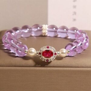 For When You Need Quiet Calm — Amethyst Bracelet | AetherFate