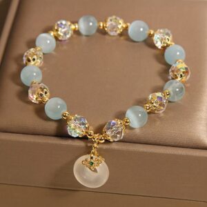 Gentle Clarity, Worn Daily. Clear Quartz Bracelet by AetherFate