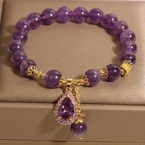 For When You Need Quiet Calm — Amethyst Bracelet | AetherFate