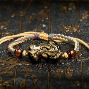 Obsidian Bracelet | Your Quiet Daily Anchor for Clarity & Grounding | AetherFate