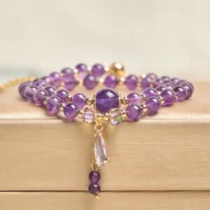 Amethyst Bracelet | Your Quiet Daily Anchor for Quiet Calm | AetherFate