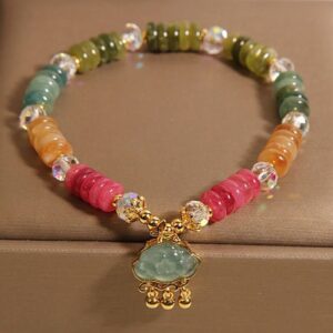 Tourmaline Bracelet | Your Quiet Daily Anchor for Quiet Shield | AetherFate