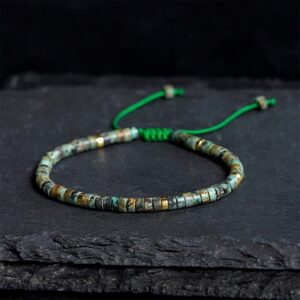 For When You Need Gentle Serenity | Turquoise Purification Spacer Bead Bracelet | AetherFate