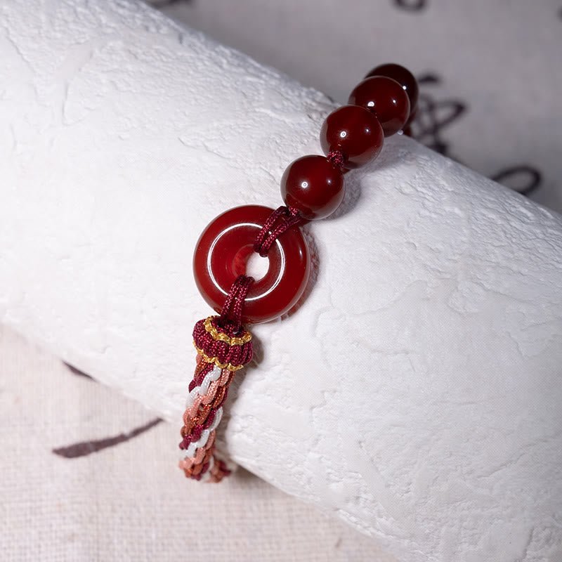 Quiet Balance, Worn Daily. Agate Bracelet by AetherFate - Image 2