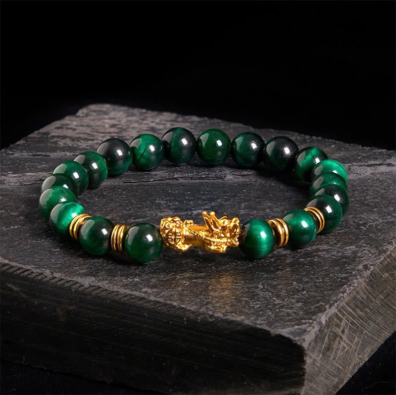 Steady Focus, Worn Daily. Tiger Eye Bracelet by AetherFate