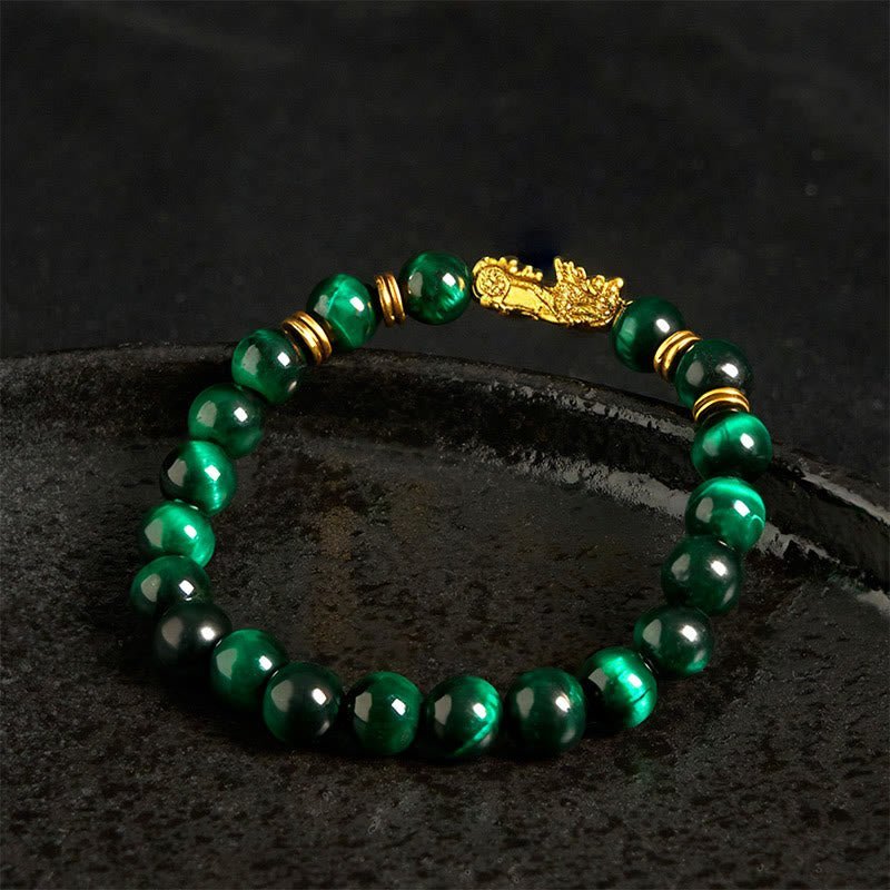 Steady Focus, Worn Daily. Tiger Eye Bracelet by AetherFate - Image 6