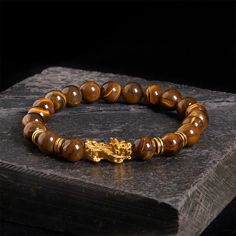 Steady Focus, Worn Daily. Tiger Eye Bracelet by AetherFate - Image 14