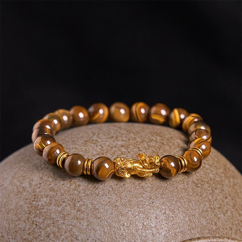 Steady Focus, Worn Daily. Tiger Eye Bracelet by AetherFate - Image 16