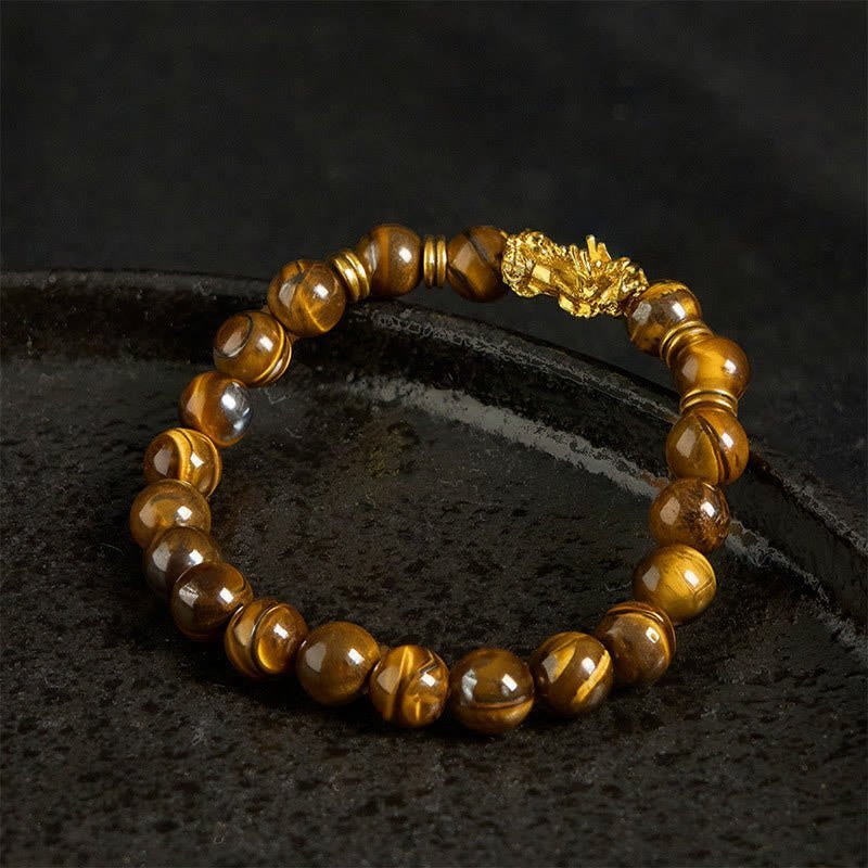 Steady Focus, Worn Daily. Tiger Eye Bracelet by AetherFate - Image 15