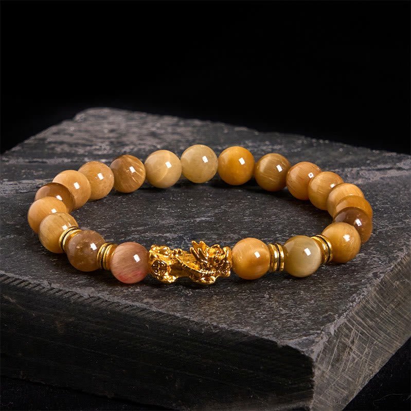 Steady Focus, Worn Daily. Tiger Eye Bracelet by AetherFate - Image 8