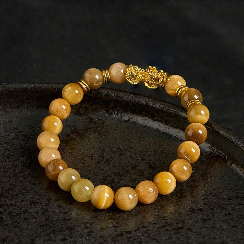 Steady Focus, Worn Daily. Tiger Eye Bracelet by AetherFate - Image 9