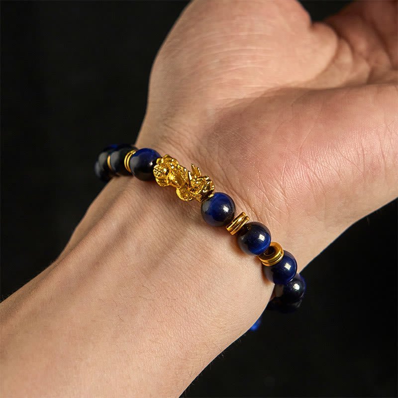 Steady Focus, Worn Daily. Tiger Eye Bracelet by AetherFate - Image 3