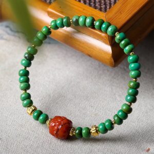 For When You Need Quiet Balance — Agate & Turquoise Bracelet | AetherFate
