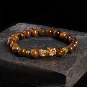 For When You Need Steady Focus — Tiger Eye Bracelet | AetherFate
