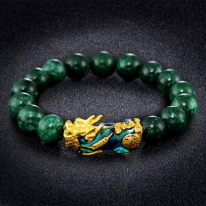 For When You Need Quiet Wisdom | space-warming Wealth-attuned Jade Bracelet | AetherFate