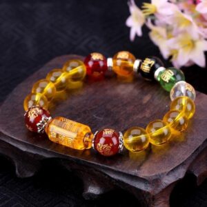 Citrine the God of Wealth Bracelet & The 5 Element Crystals | AetherFate