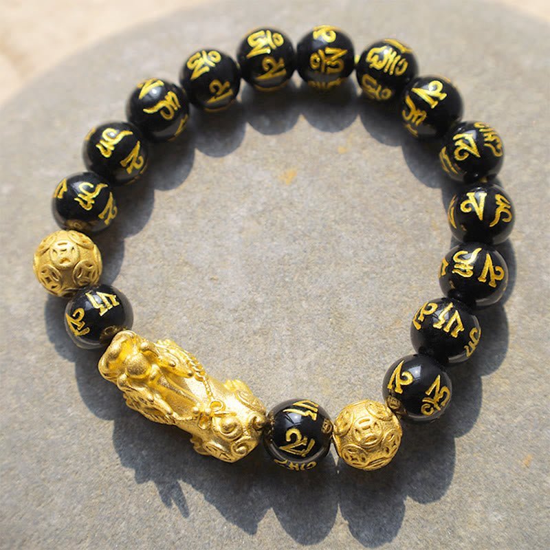 Inner Stillness, Worn Daily. space-warming Wealth-attuned Obsidian Bracelet | AetherFate - Image 15