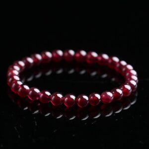 Red Garnet Stone Bracelet - Reignite Your Love | AetherFate