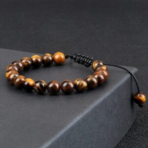 Gold Tiger Eye Bracelet - Power & Prosperity | AetherFate