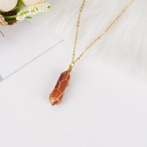 Carnelian Necklace - Boost Vitality, Creativity, Self-Confidence | AetherFate