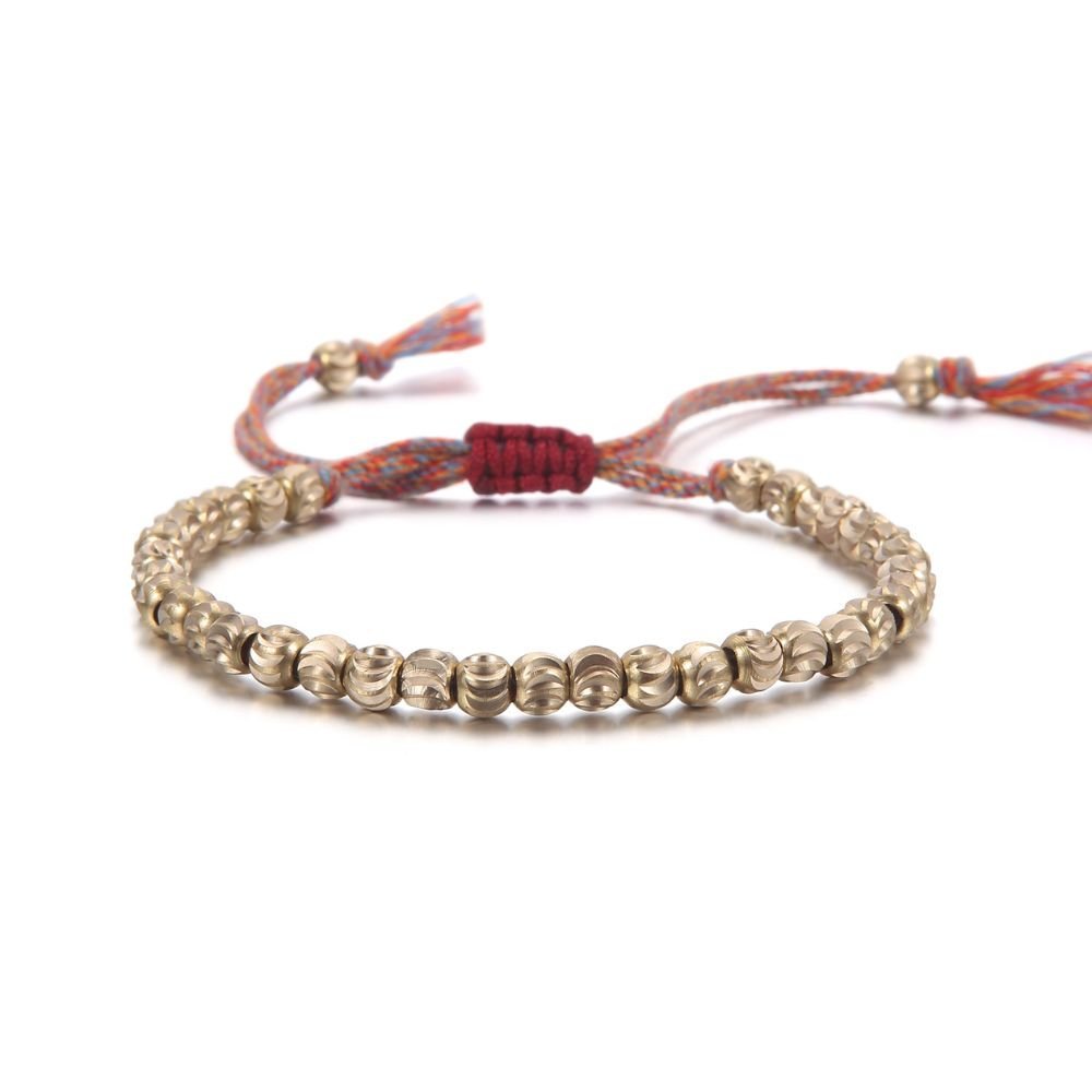 Copper Beads Tibetan Bracelet | AetherFate - Image 5