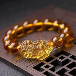 Citrine Wealth-attuned Bracelet - Attract Wealth | AetherFate