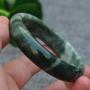 Jade Bangle Bracelet - & Protecting | AetherFate