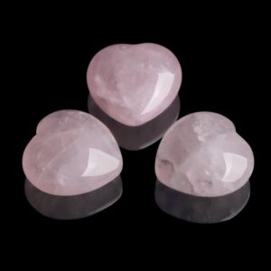 Rose Quartz Heart-Shaped Love Crystals - Love & Romance | AetherFate