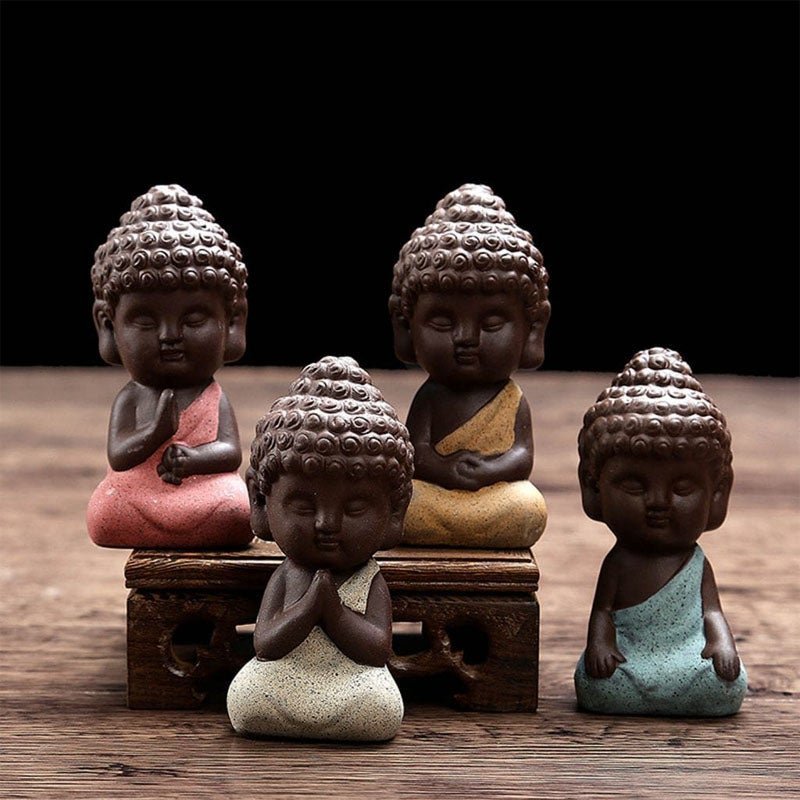 The 4 Noble Truths Figurines - Mini Buddha | AetherFate