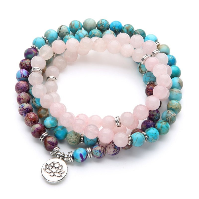 The Lotus of Calm Mala Beads | AetherFate - Image 6