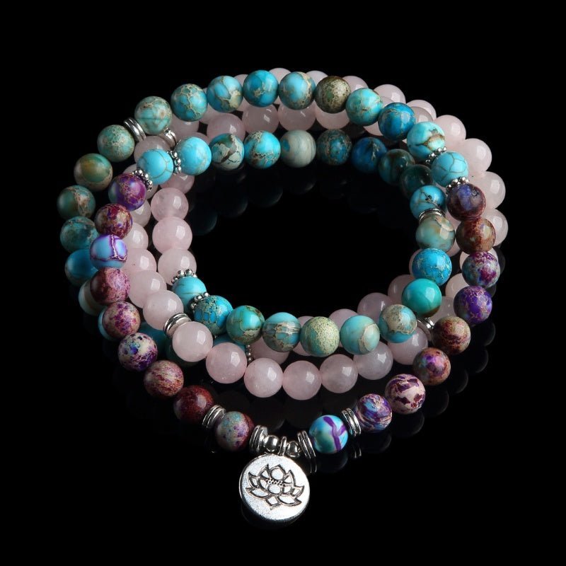 The Lotus of Calm Mala Beads | AetherFate - Image 7