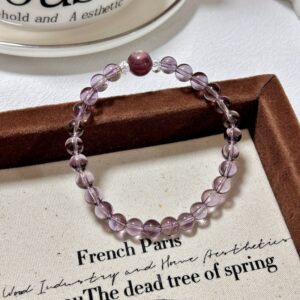 Amethyst Bracelet | A Quiet Depth of Layered Violet | AetherFate