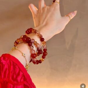Red Agate Bracelet | Warmth That Carries Through Every Season | AetherFate