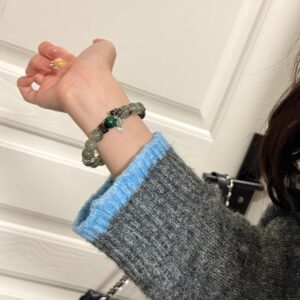 Fresh Clarity, Worn Daily. | Green Rutilated Quartz Bracelet by AetherFate