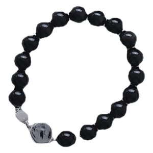 For When You Need quiet strength | Black Obsidian Bracelet | AetherFate