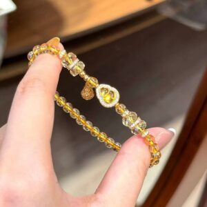 Citrine Bracelet | A Warm Glow Through Quiet Confidence | AetherFate