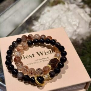 Amethyst Bracelet | A Quiet Gift of Deep Violet Grace | AetherFate