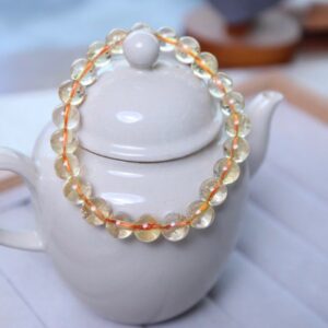 Citrine Bracelet | A Sincere Strand of Warm Honey Light | AetherFate