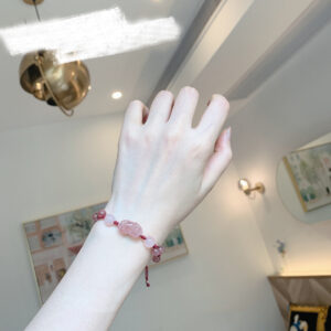 Rose Quartz Bracelet | A Quiet Token for Fresh Beginnings | AetherFate